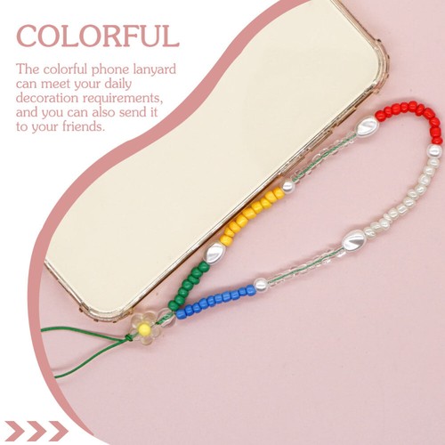 2 Pcs Handyriemen Anti-Verlust-Lanyard-Handgelenkkette Handyanhänger - Zdjęcie 6 z 12