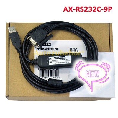 For CKD servo driver ABSODEX debugging cable AX-RS232C-9P #W8*