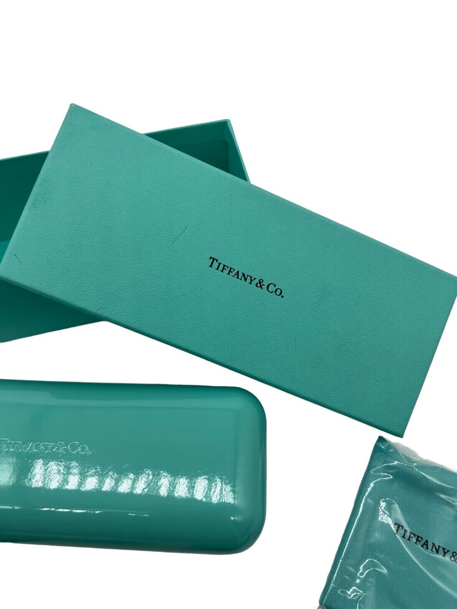Tiffany & Co Eyeglass Clamshell & Soft Case Box Certificate  display picture 3