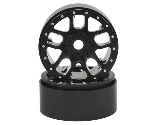 SSD RC 1.9"" Double Time Beadlock Wheels (Black) (2) [SSD00142] - Picture 1 of 2