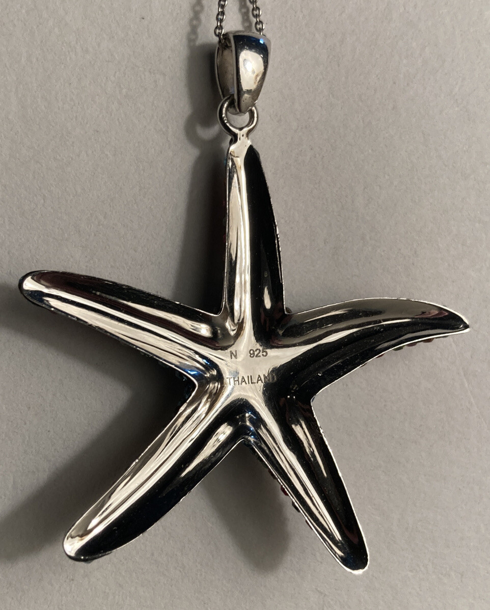 Rainbow Sterling Silver Statfish - image 3