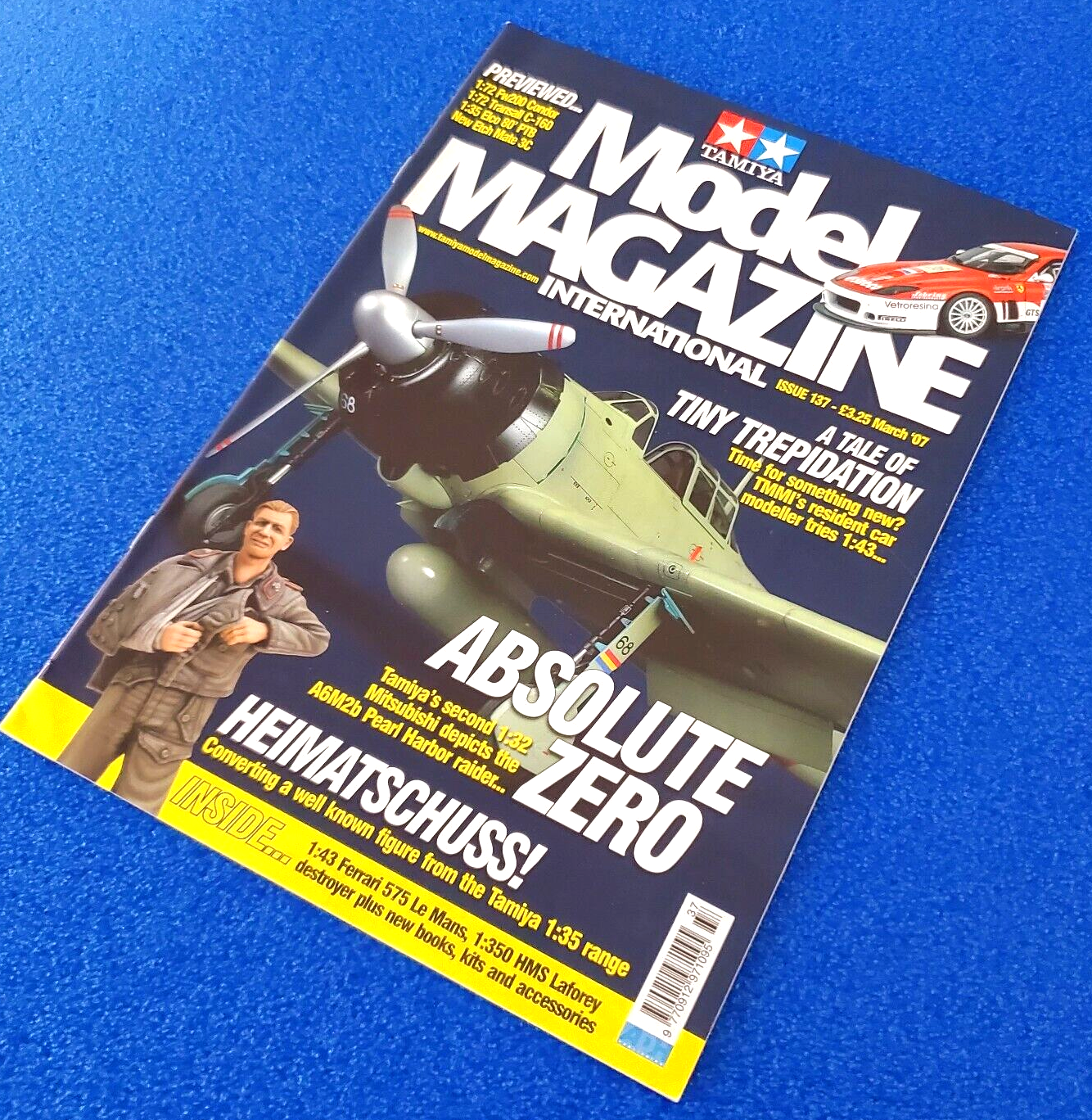 TAMIYA MODEL MAGAZINE: ABSOLUTE ZERO MARCH 2007 ISSUE 137 MAGAZINE SHIPS FREE
