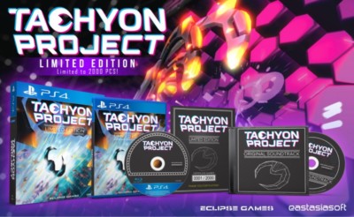 PS4 Tachyon Project / タキオン・プロジェクト アジア限定版 Tachyon Project Limited Edition Sony Playstation 4 PS4 Play Asia