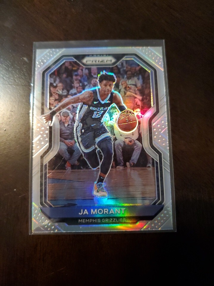 2020-21 Panini Prizm Ja Morant Silver Prizm#115 Grizzlies