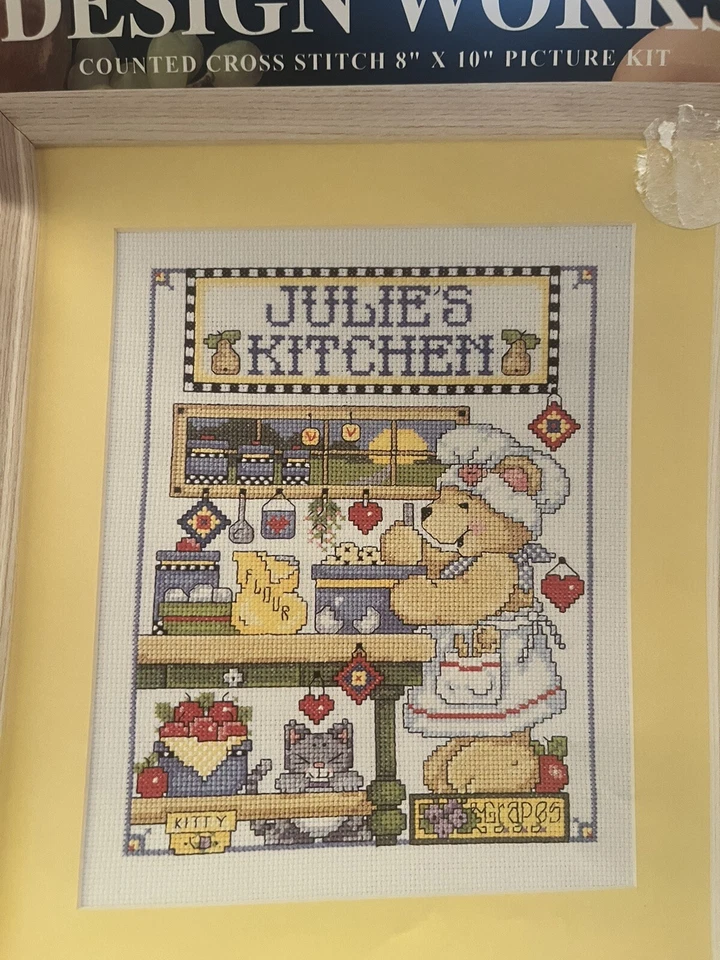 Punto de cruz contado Design Works #9658 instrucciones de cocina solo fotos Foto 2 de 4