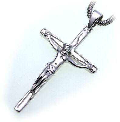 Pendentif Croix En Argent 925 - Bijou Christofle Silver - Occasion