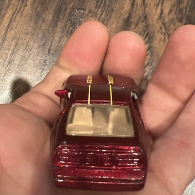 Vintage Hot Wheels 1989 Nissan 300ZX Rare Crimson Doors open