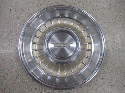 Vintage Cadillac Wire Wheel Hubcap Crest Emblem – 1970s-1980s – Chrome Die Cast – Sold Individually