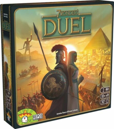 7 Wonders Duel Board Game Complete Cards Repos Production Sealed Build Army War - Picture 1 of 1