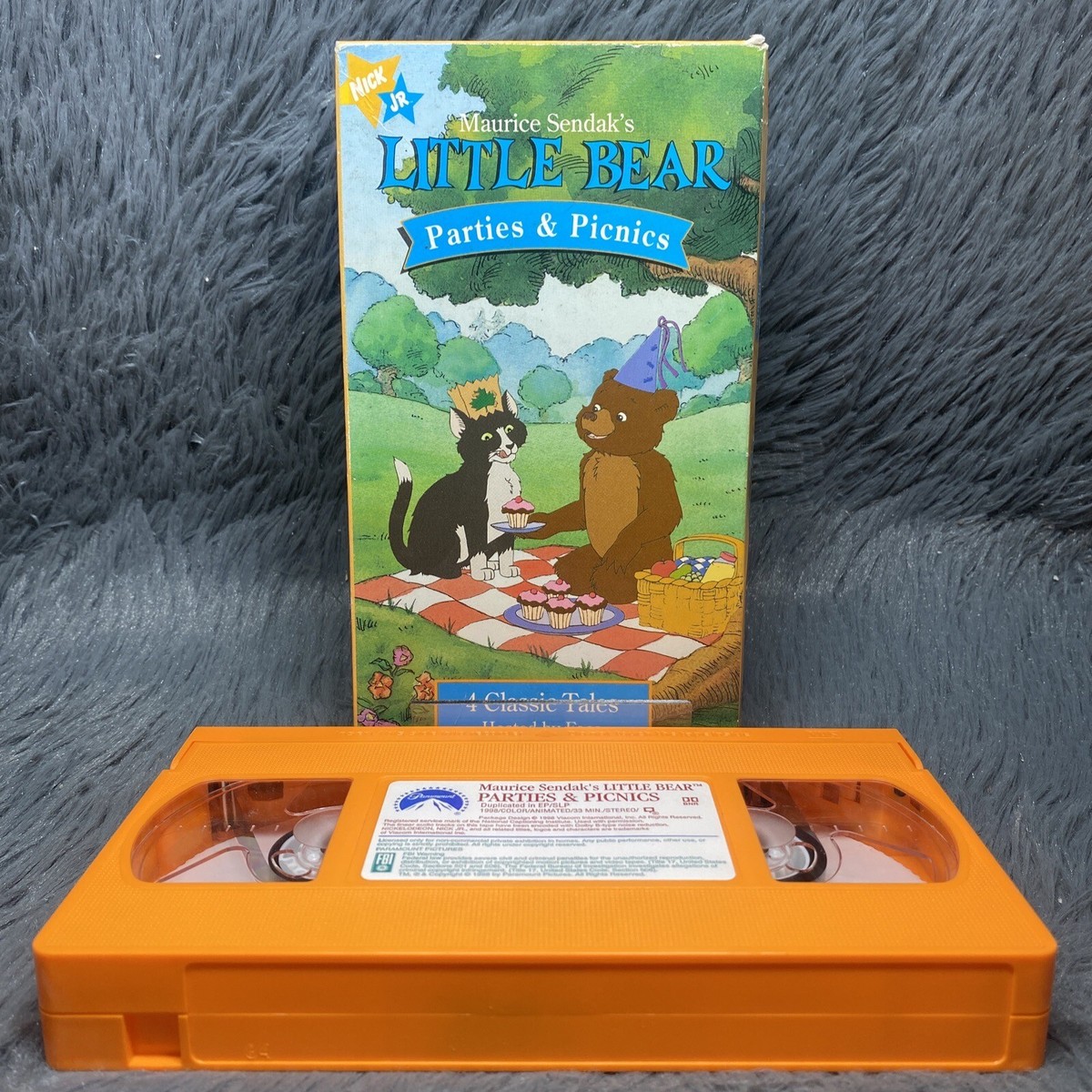 Little Bear - Parties and Picnics VHS 1998 Nick Jr 4 Classic Tales