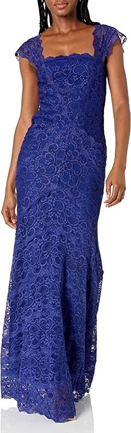 Nicole Miller Women's eva Gown Stretch Lace (Color: Blue) (Size: 2) | eBay Nicole Miller Women's eva Gown Stretch Lace (Color: Blue) (Size: 2) | eBay