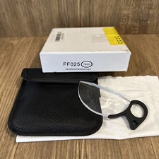 Jingliang Prism Glasses 79mm Handheld Kaleidoscope Prism Semicircular Glass