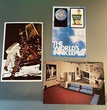 NASA Postcard Apollo 11 on Moon Astronaut Edwin Aldrin ~ Photo by Neil Armstrong