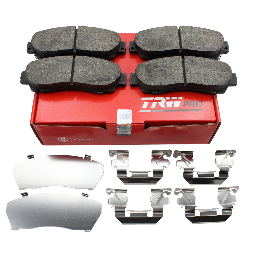 Juego de pastillas de freno delanteras de cerámica TRW Pro para Acura RDX Honda CR-V Odyssey Crosstour Foto 3 de 4