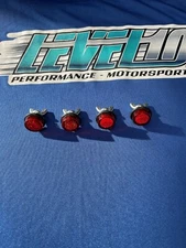 HIGH QUALITY Safety Reflectors License Plate Fastener - RED (4 PCS) YAMAHA HONDA