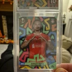 2022-23 Topps Total Football Darwin Nunez 10/99 Liverpool Custom Graded Slab 10