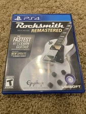 Rocksmith 2014 Remastered Edition for PS4 Ubisoft CIB Clean No Cable Tested