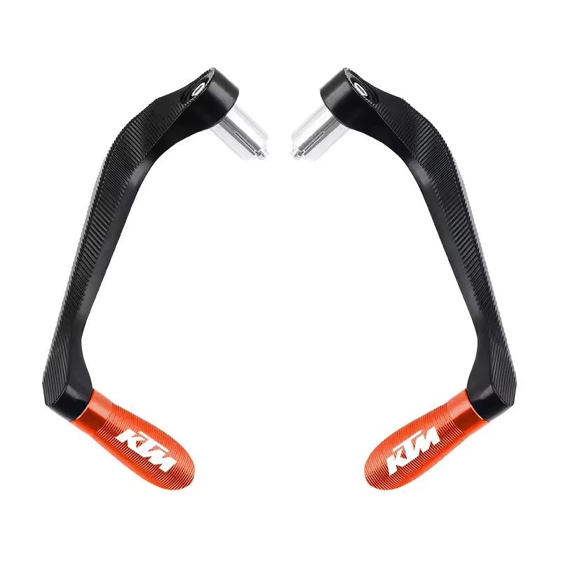PARALEVE ARANCIONI PER MOTO KTM - ENDBAR - METALLO - Immagine 3 di 4