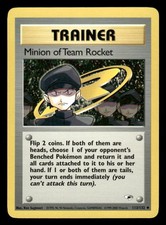 Minion of Team Rocket 113/132 Uncommon Gym Heroes Pokemon Unlimited Near Mint on eBay
