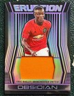 Eric Bailly 2019-20 Panini Obsidian Eruption Patch E/E Purple 54/75 #E-EBA