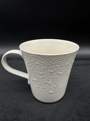 Vintage White Indiska Mug