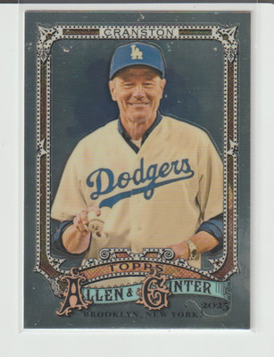 2025 Allen & Ginter Bryan Cranston Chrome Card # 290