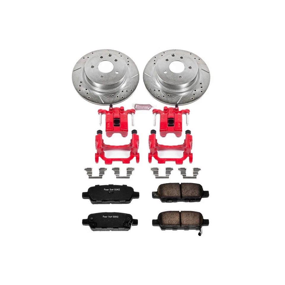 Power Stop Brake Kit For Nissan 370Z 2010-2017 Rear Z23 Evolution Sport Foto 2 de 4
