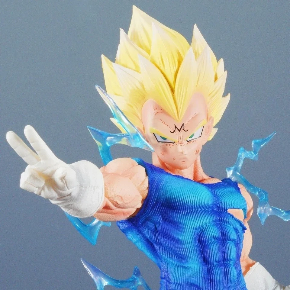 Figura de acción de PVC Dragon Ball Z Majin Vegeta de 12,4 pulgadas - Regalo coleccionable de anime Foto 4 de 4