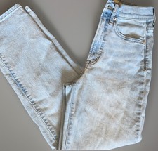 Madewell Womens The Perfect Vintage Straight Jeans Light Wash Denim Size 26