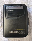Vintage Sony Walkman WM-FX301 Portable AM/FM Radio WORKS Only Cassette For Parts