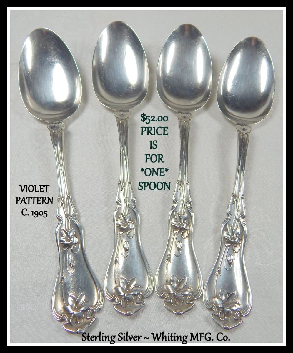 1900-1940 Antique US Sterling Silver Spoons for sale | eBay