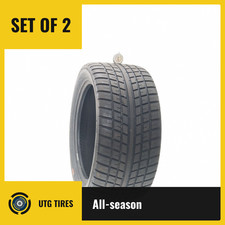 Set Of 2 Used 305680-18 Pirelli Track Wh 1na - 732