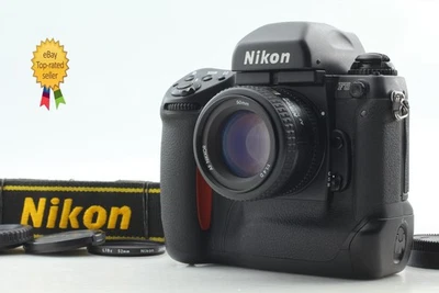 [NEUWERTIG+++ mit Trageriemen] Nikon F5 analoge Spiegelreflexkamera 35 mm AF 50 mm f1,4 D Objektiv aus JAPAN - Bild 1 von 4