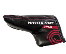 ODYSSEY WHITE HOT PRO PUTTER HEADCOVER Blade Style Black Red Golf Head Cover