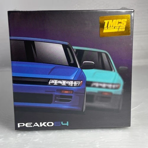 1/64 YES X Peako Nissan Silvia Sil80 sileighty 180SX Initial D Blue TMCS 2025