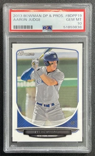 AARON JUDGE PSA 10 2013 BOWMAN DRAFT PICKS & PROSPECTS #BDPP19 YANKEES RC 9838