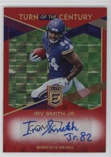 2019 Panini Donruss Elite Turn of the Century Red 48/99 Irv Smith Jr Auto 5c2