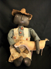 Pattern, sewing, primitive black folk art, ha...