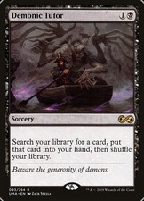 Demonic Tutor [Ultimate Masters] Lightly Played
