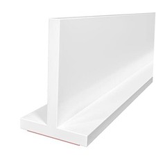 Shower Threshold Water Dam, Shower Door Bottom Seal Strip, 67 Inch T-shaped