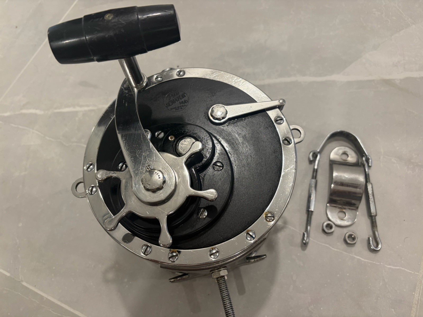 Penn Senator 14/0 117 Big Game Reel Vintage Marlin Shark Tuna aluminum spool