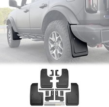 Mud Guards For Ford Bronco 2021-2025 24-door Front Rear Truck Mud Flaps