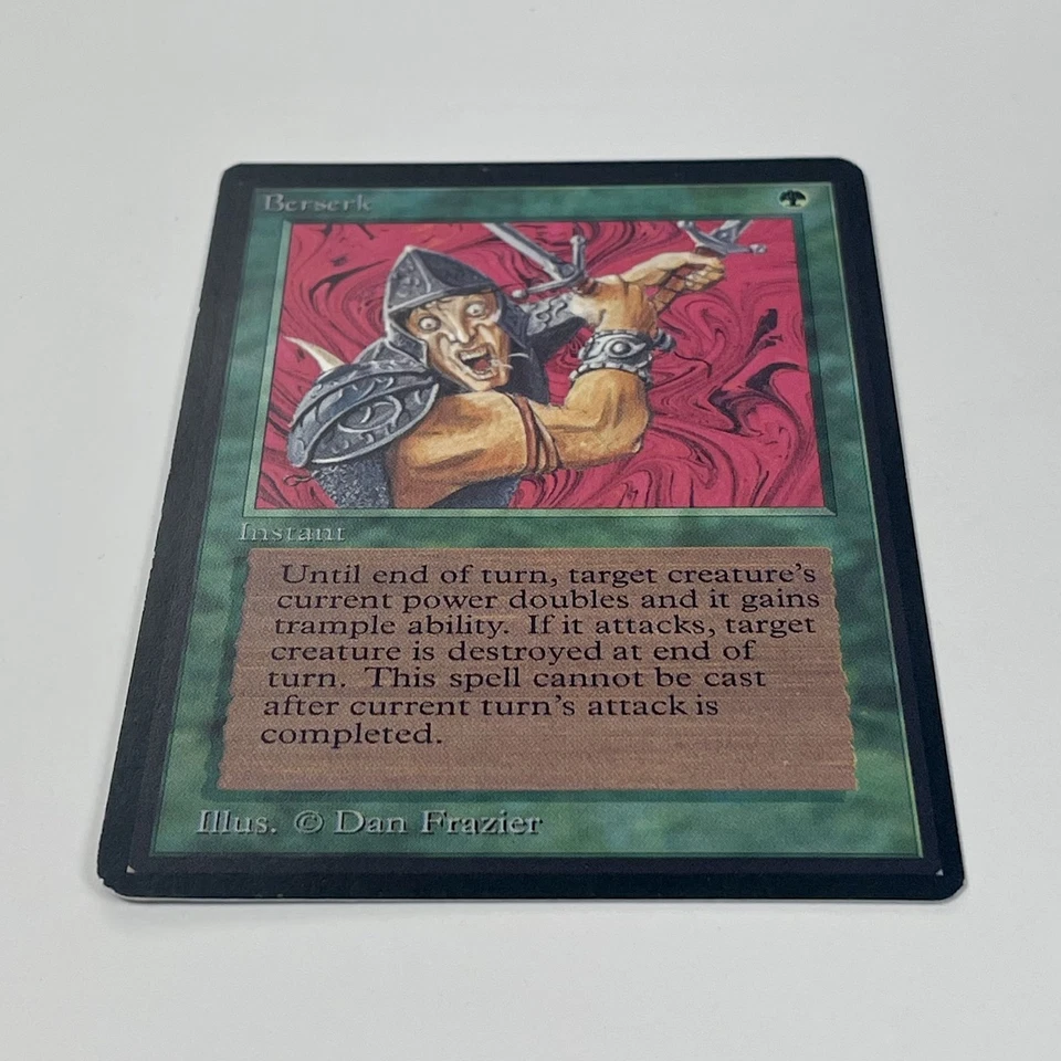 Magic the Gathering MTG BERSERK Beta Edition (x1) - Excellent Condition - Image 2 of 4