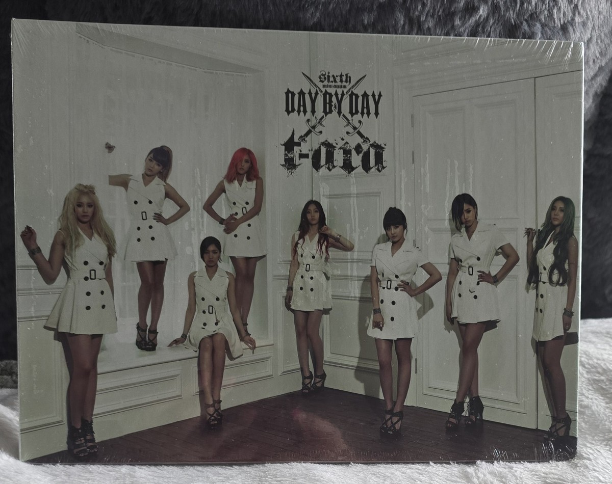 T-ARA Day by Day The 6th Mini Album CD 2012 Sealed Mint Usa