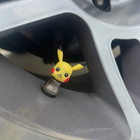 Pokemon Tire Valve Caps – Pikachu Design for Cars, Bikes & Motorcycles