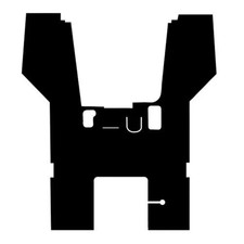 Cab Foam Floor Mat Black with Deluxe Cab fits International 966 1066 1466 1566