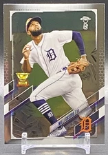 2021 Topps Chrome Ben Baller #22 Willi Castro Detroit Tigers Rookie Cup