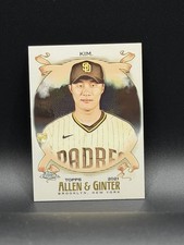 Topps 2021 Allen & Ginter Chrome Rookie Ha-Seong Kim 176 Padres Baseball Card
