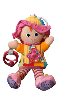 Tomy Lamaze Plush Doll Crinkles, Rattles, & Clinks Developmental Toy 12''