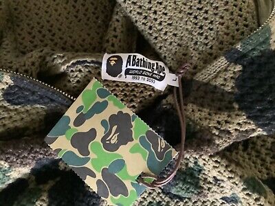 Auth a bathing ape bape 1st camo crochet shark full zip Auth a bathing ape bape 1st camo crochet shark full zip